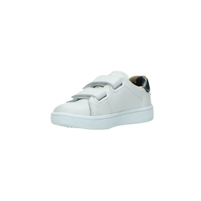 Pepe Jeans Kids Murray Velcro White Sneakers -Boys