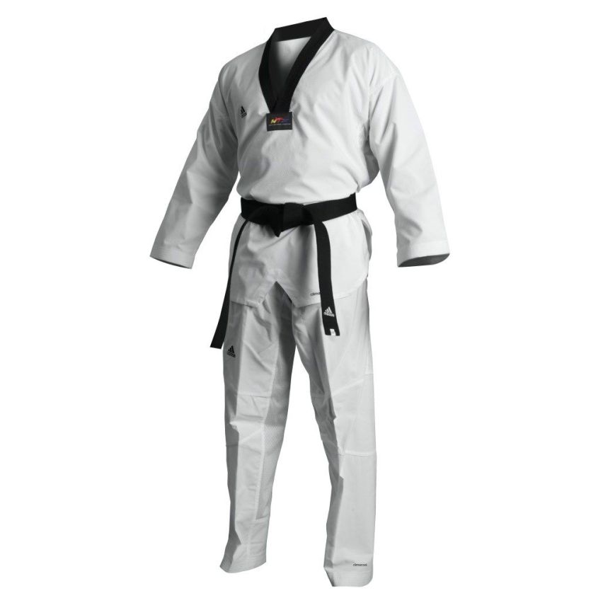 Adidas Adi Flex II Taekwondo Uniform - White/Black