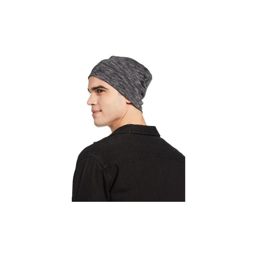 Buff Lightweight Merino Wool Hat Graphite Multi Stripes