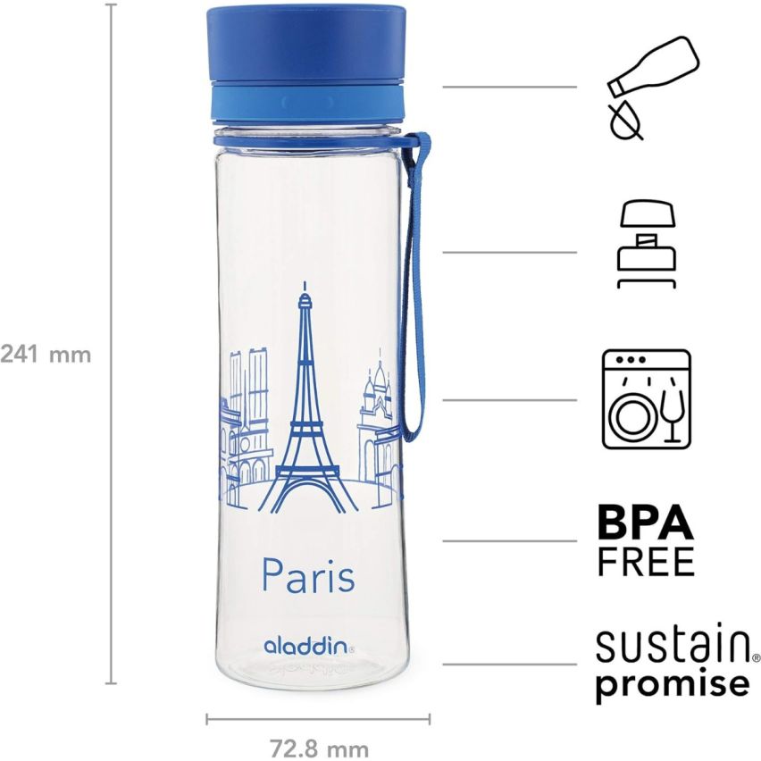 Aladdin Aveo City Series Paris Water Bottle 0.6L