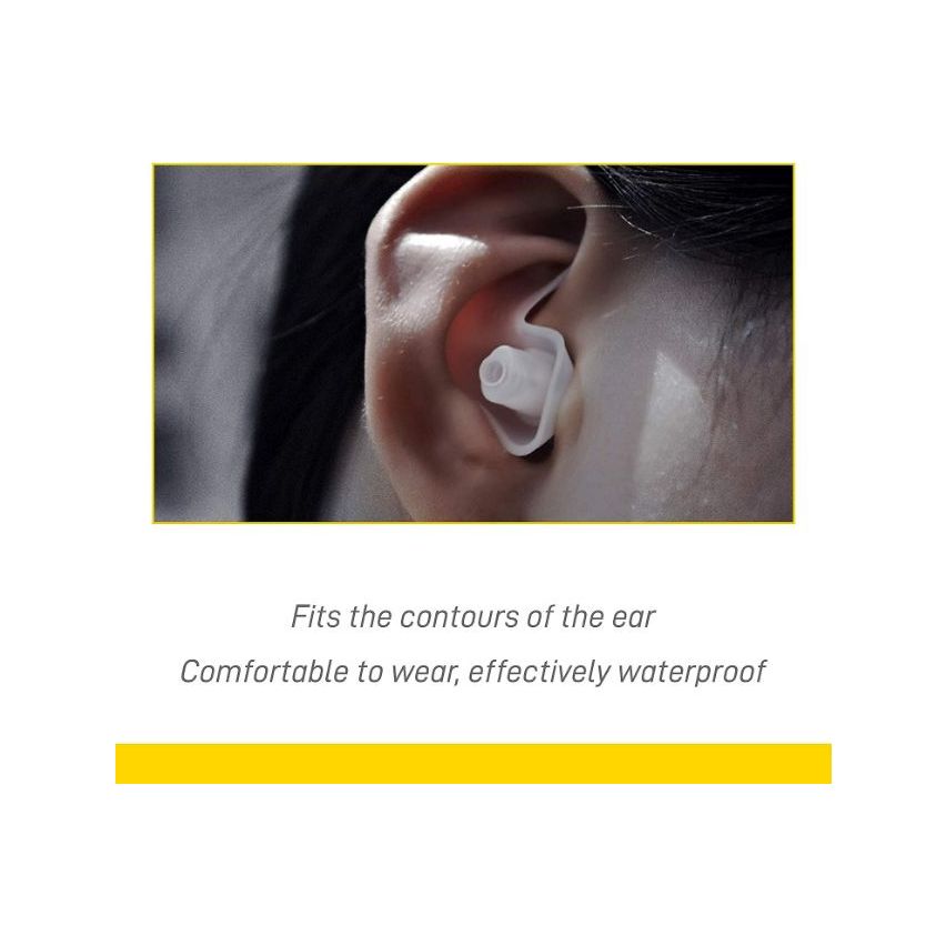 Finis Ear Plugs Clear-Clear-Osfa