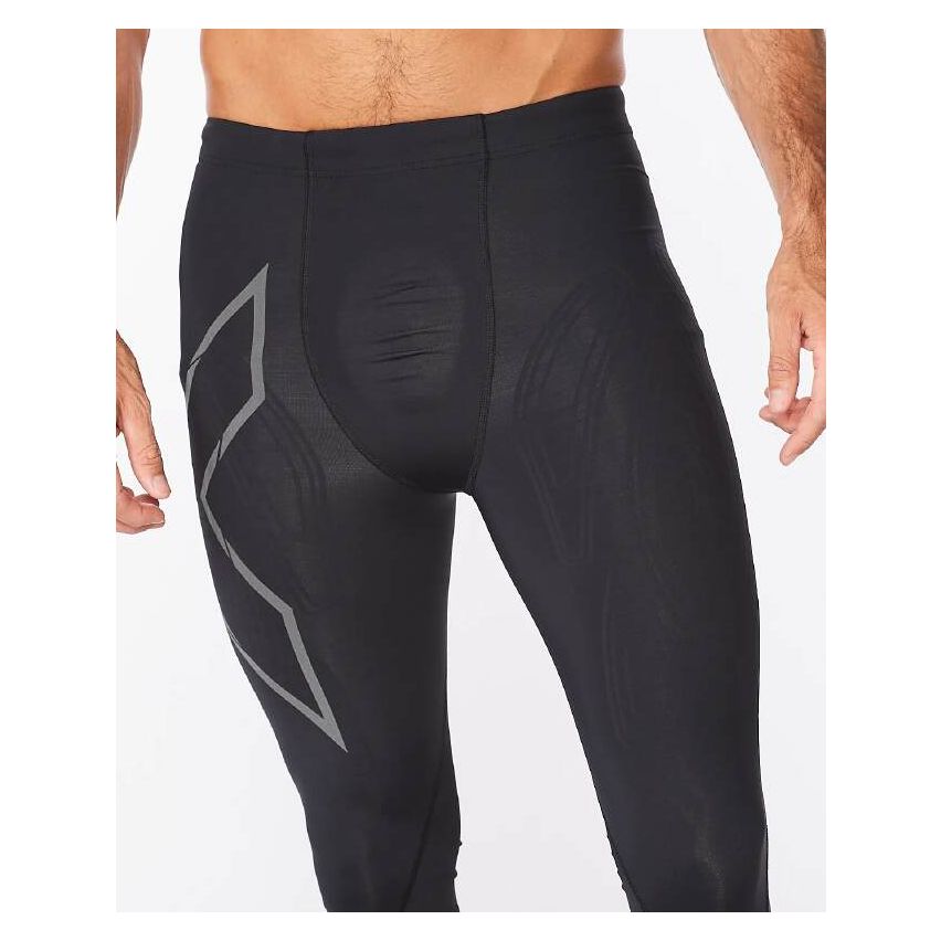 2XU Men's Light Speed Compression Tights Pants Black