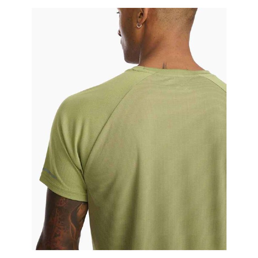 2XU Men's Aero Short Sleeve T-Shirt Green-S