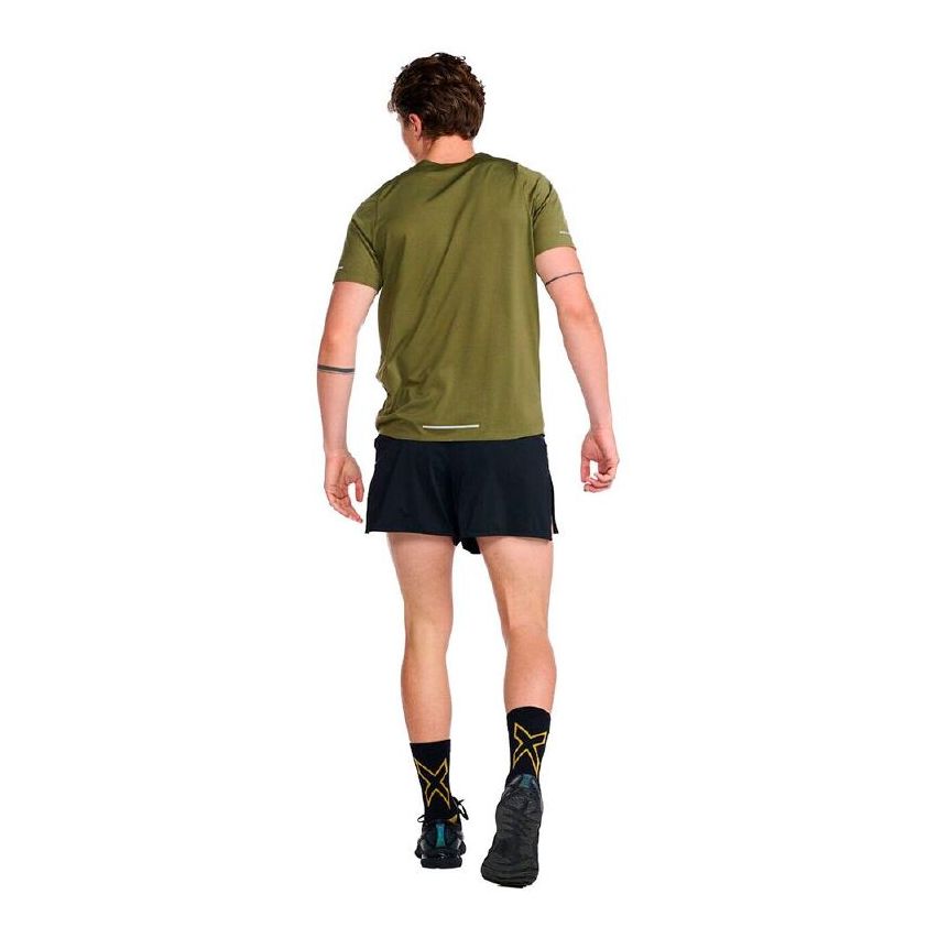 2XU Men's Light Speed Tech Short Sleeve T-Shirt Olive