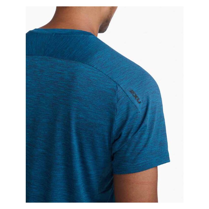 2XU Men's Motion  Short Sleeve T-Shirt Blue