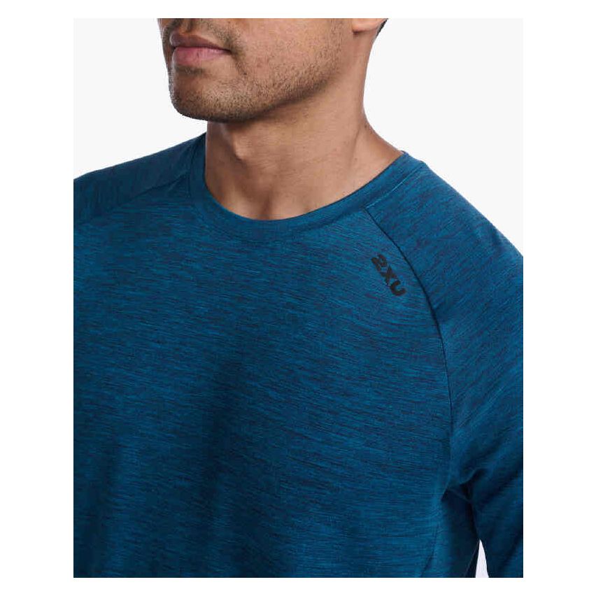 2XU Men's Motion  Short Sleeve T-Shirt Blue