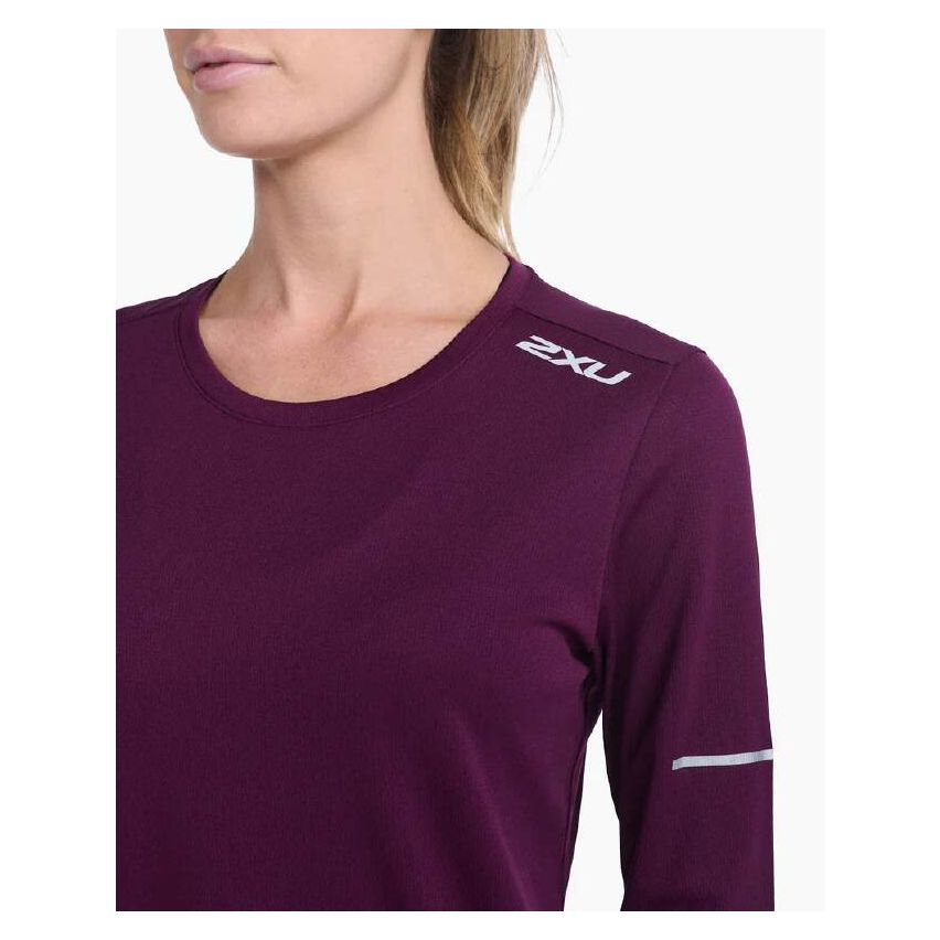 2XU Women's Aero Long Sleeve T-shirt -Purple 