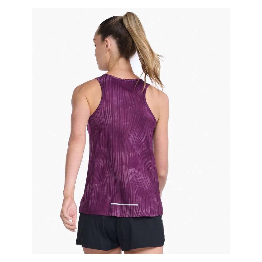 2XU Women's Light Speed  Sleeveless T-shirt -Purple 