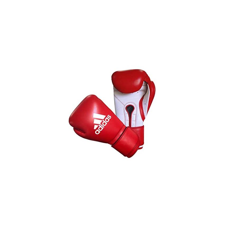 Adidas Glory Professional Boxing Glove With Strap - Blue/White