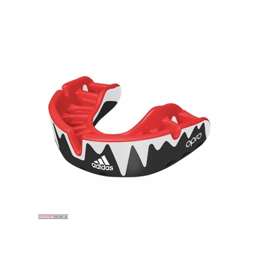 Adidas Mouth Guard Platinum Gen4 - Red/Black/White Senior