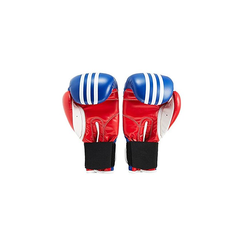 Adidas Boxing Gloves - Black/White/Red,6-oz