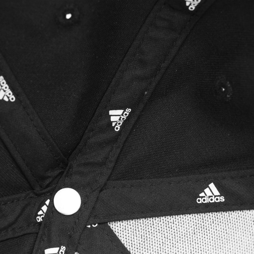 Adidas Ball Cap with Adidas Stack Log Combat - Black/White
