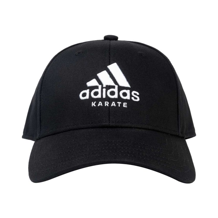 Adidas Ball Cap with Adidas Stack Log Karate - Black/White