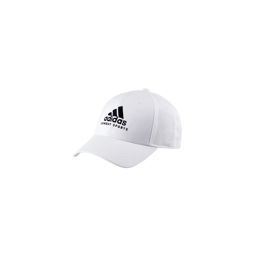 Adidas Ball Cap with Adidas Stack Log Combat - White/Black