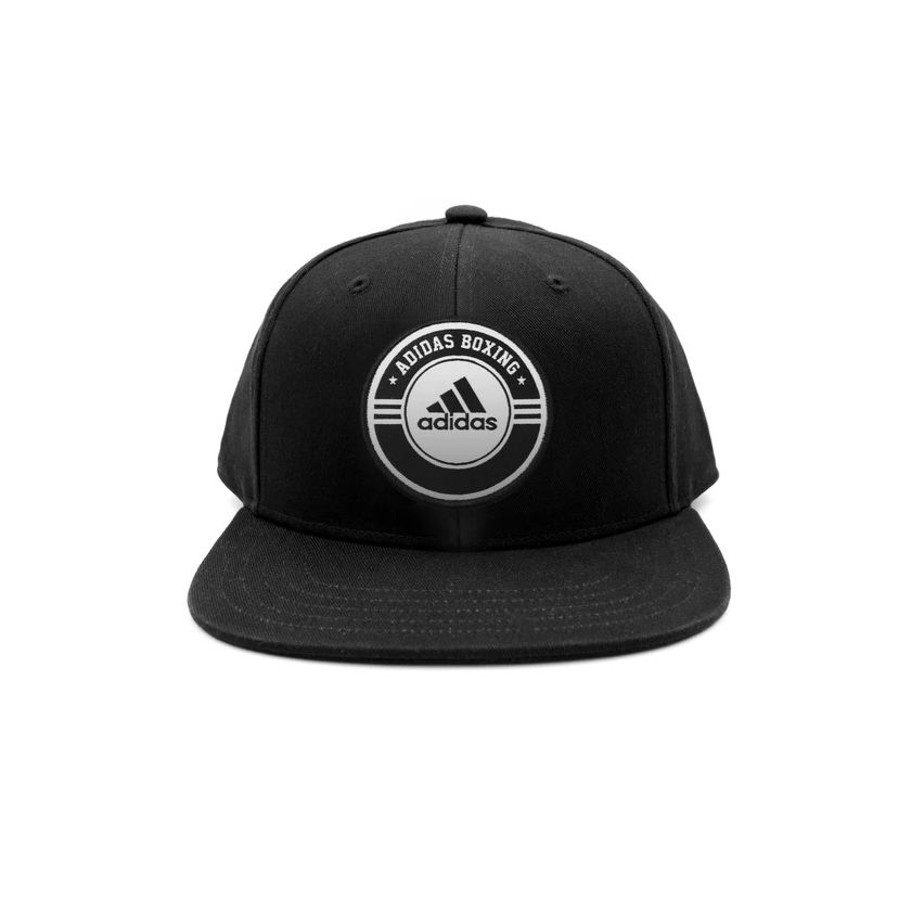 Adidas Snap Cap with Adidas Logo Patch Boxing - Black/White