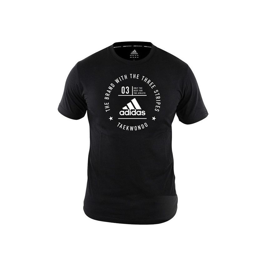 Adidas Men's Community T-shirt - Black/White