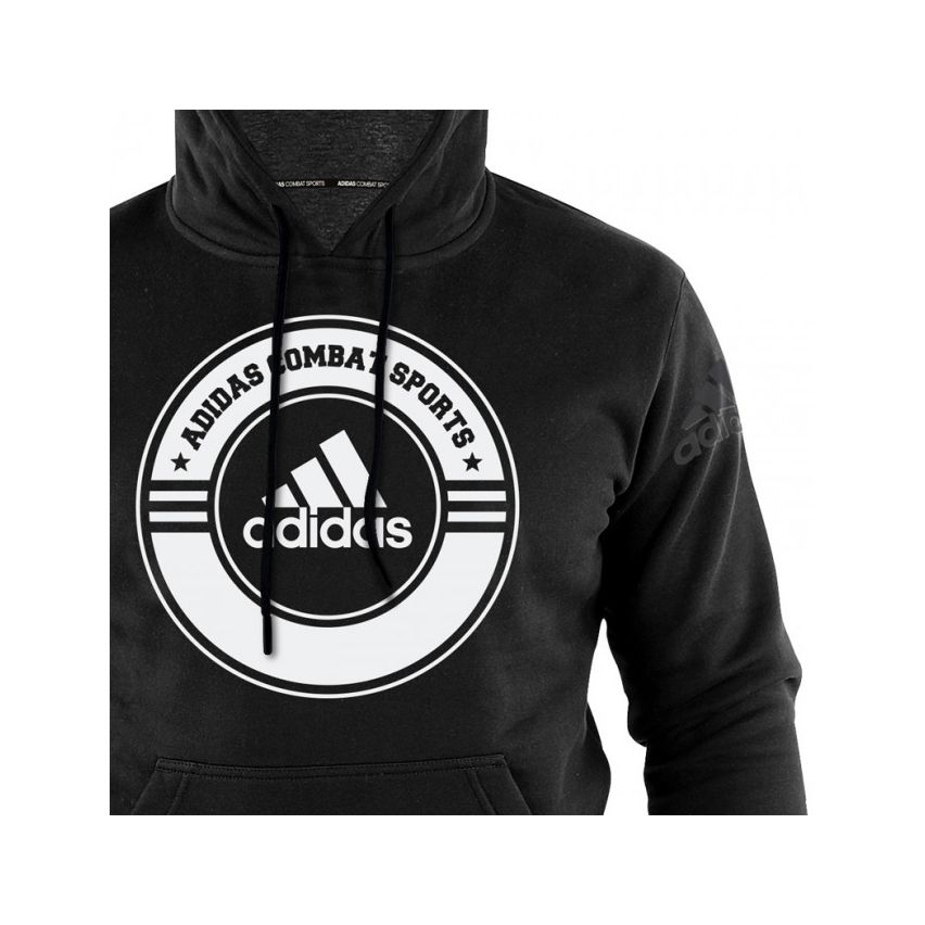 Adidas Combat Sports Hoody - Black/White