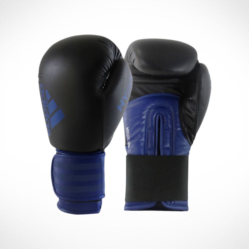 Adidas Hybrid 100 Boxing Gloves - Black/Ink