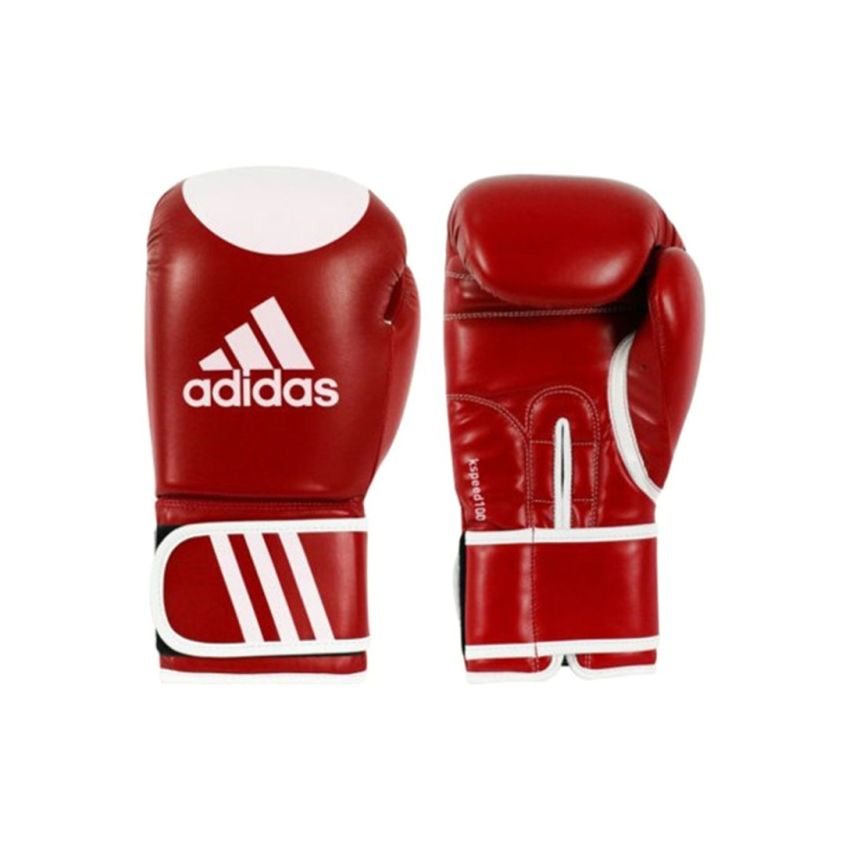 Adidas KSpeed 100 Kick Boxing Glove - Red/White