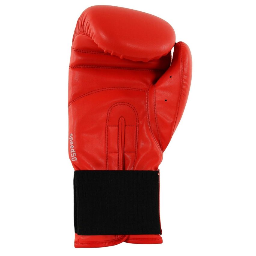 Adidas Speed 50 Boxing Gloves - Solar Red/Black/Silver