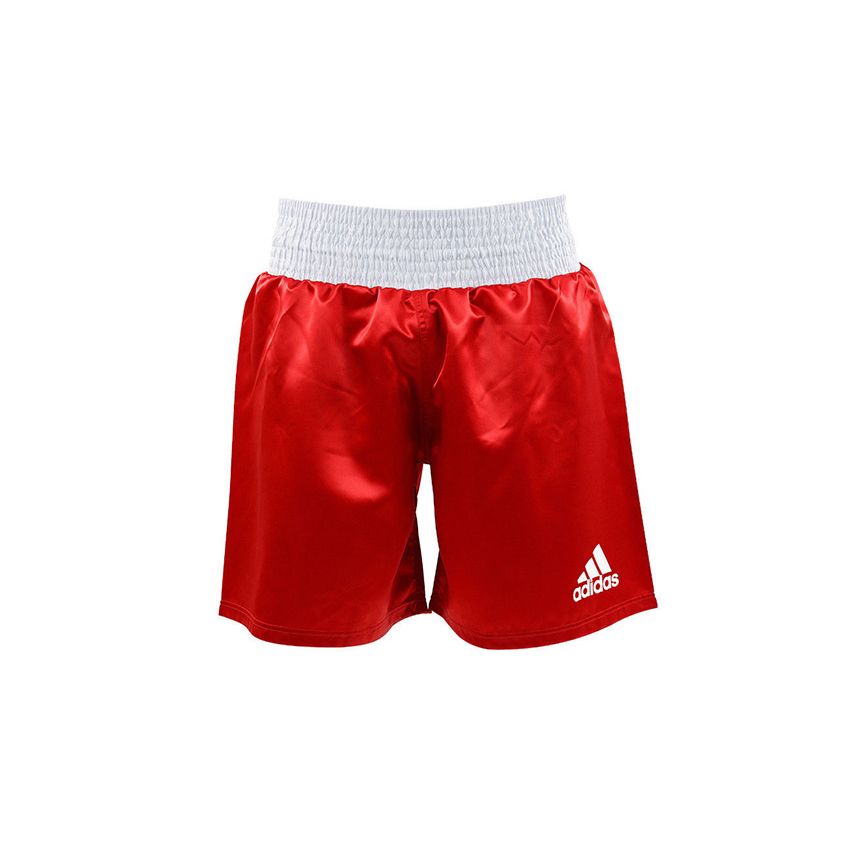 Adidas Multi Boxing Short - Aiba Red/White