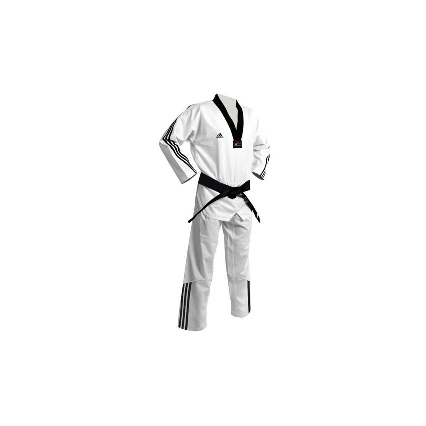 Adidas Adi Flex II 3 Taekwondo Uniform - White/Black