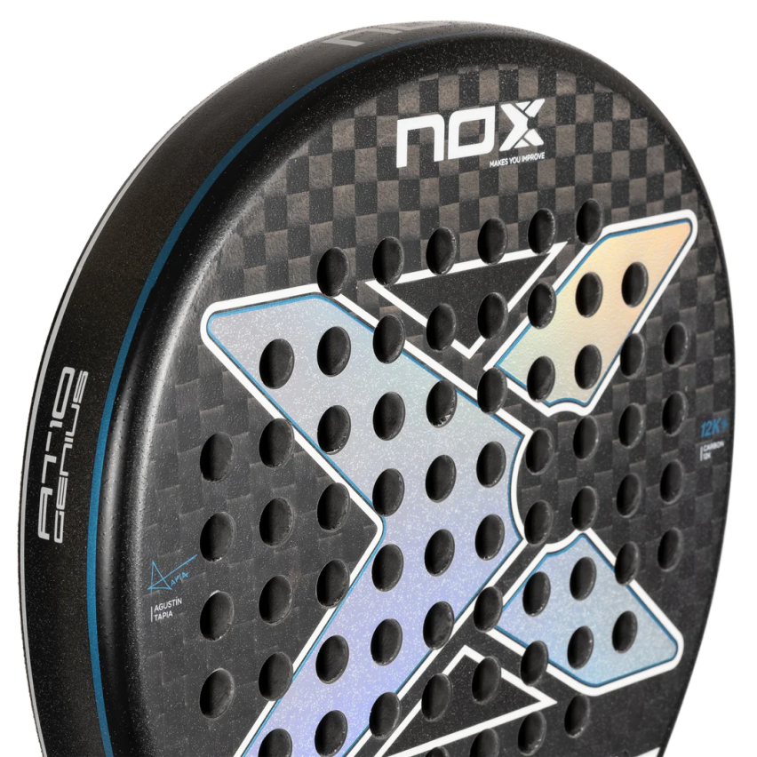 Nox AT10 Luxury Genius 12k Racket By Agustin Tapia 2024 Model