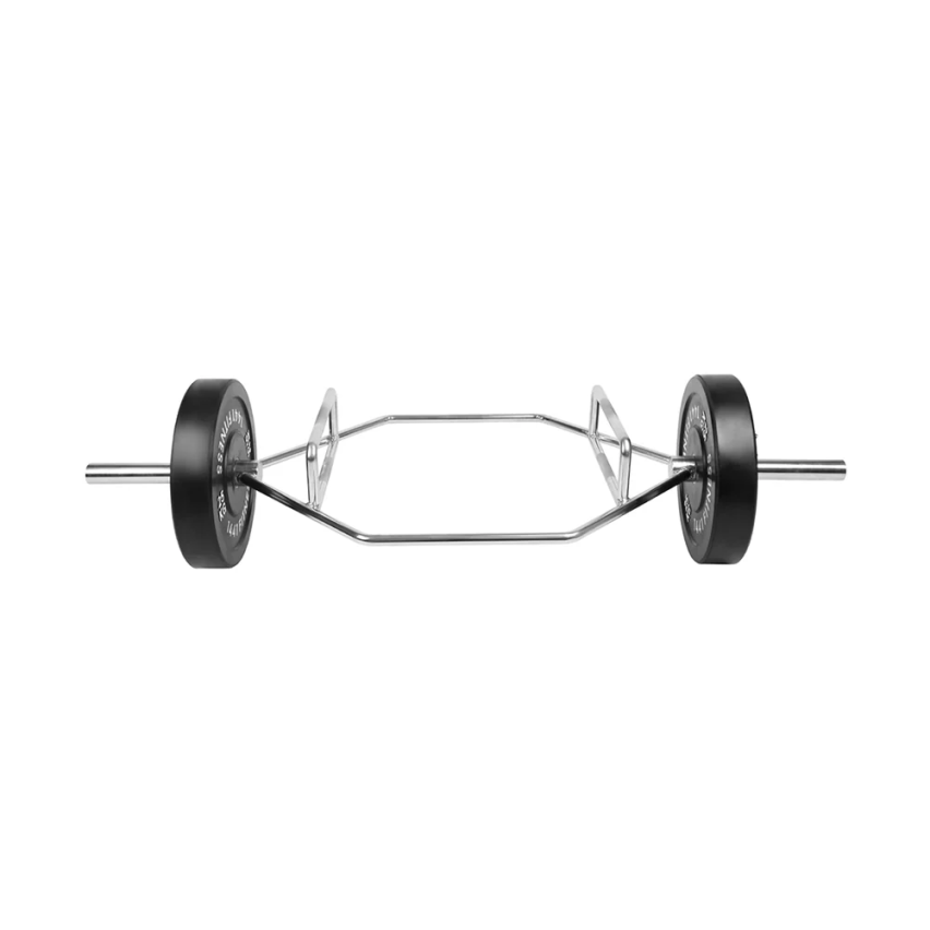 1441 Fitness Olympic Hex Trap Bar - 6 ft / 15 kg - Chrome  