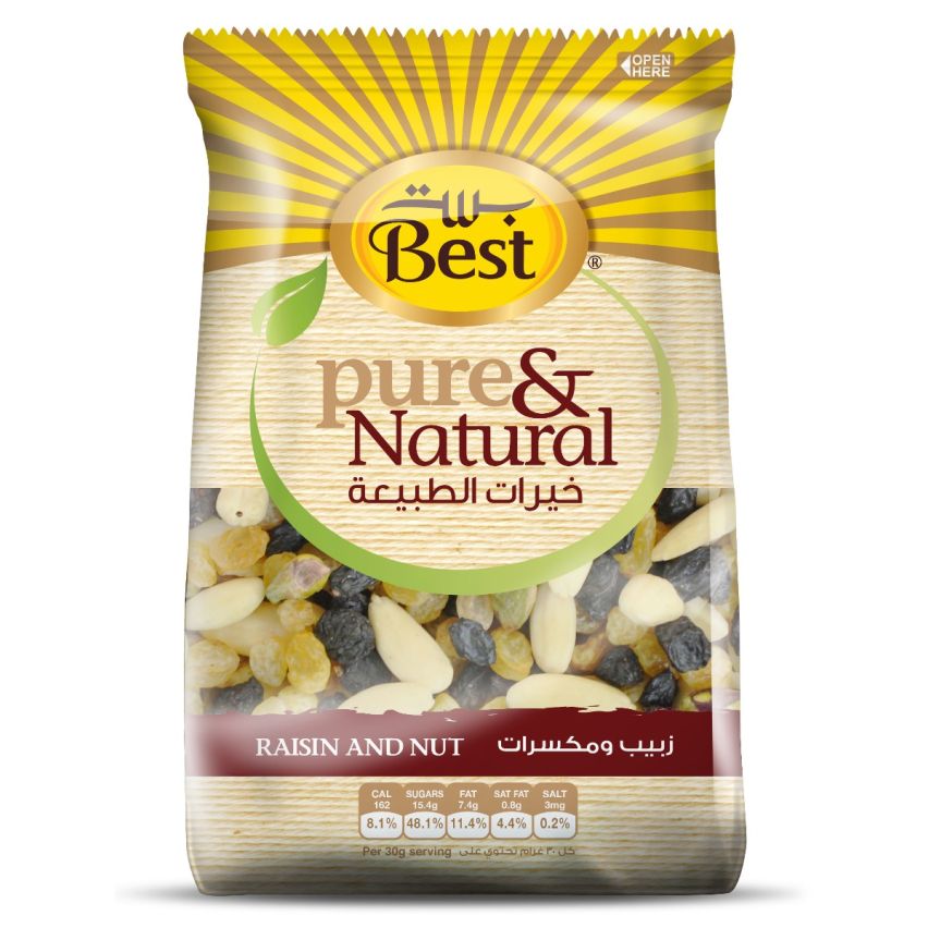 Best Pure & Natural Raisin & Nut Bag