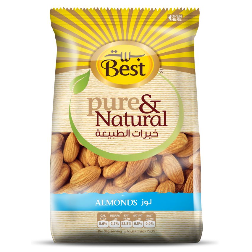Best Pure & Natural Almonds Bag