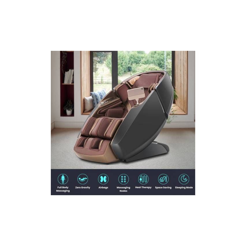 Sparnod Fitness Opulence 4d Plus Dual-core Massage Chair 