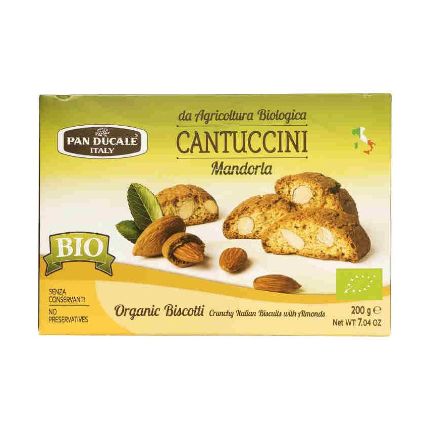 Pan Ducale Cantuccini Biscuits With Almonds, Organic 200g