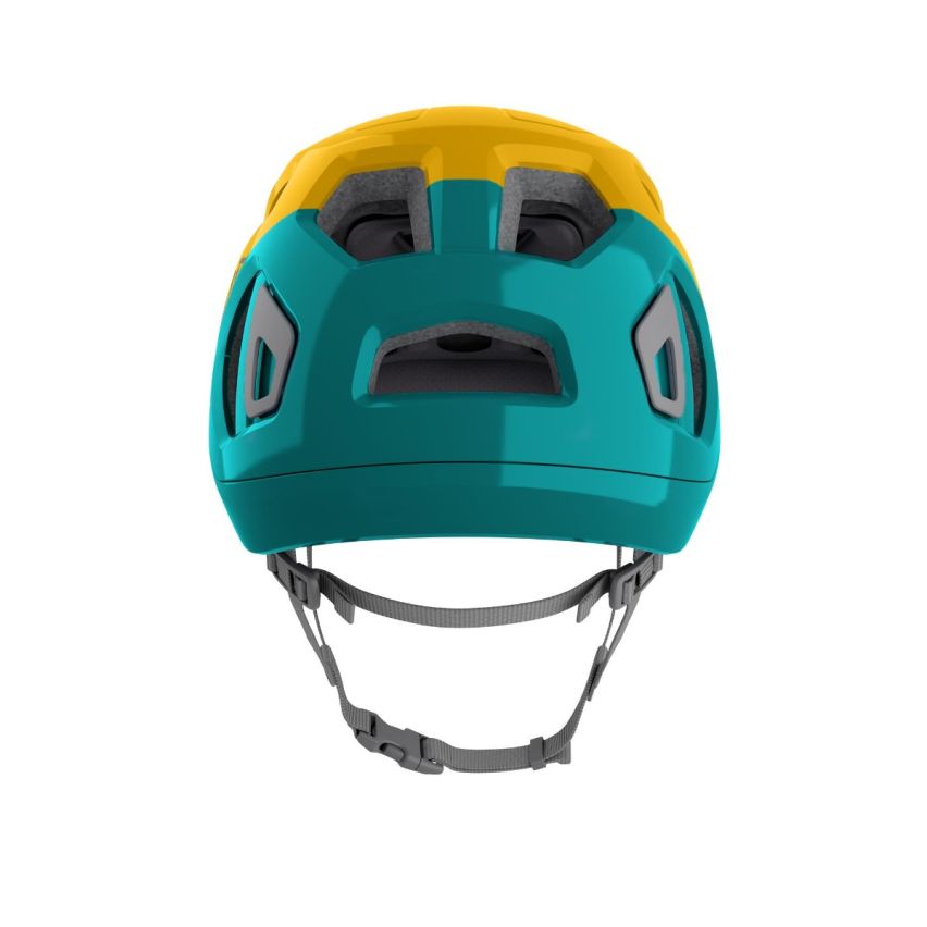 SINGING ROCK Penta Junior Climbing Helmet, Uni (48-54cm), Arnica Yellow/Dark Teal