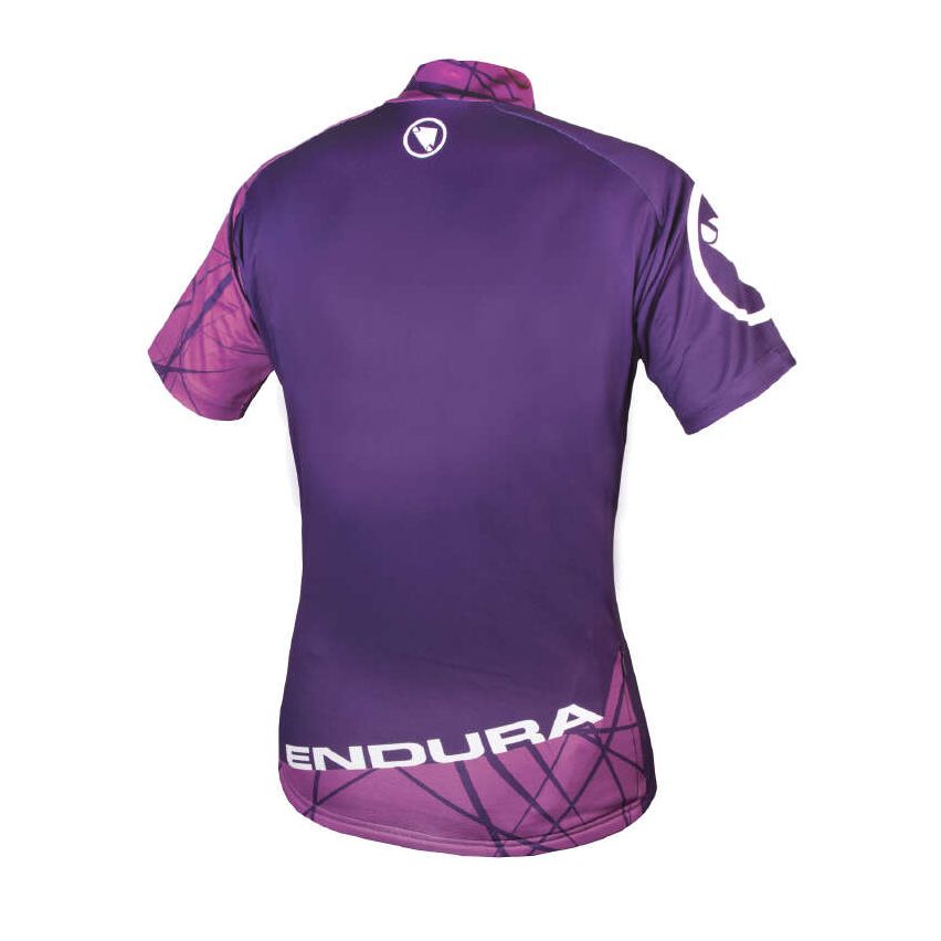 Endura Women's  Singletrack Jersey-Purple