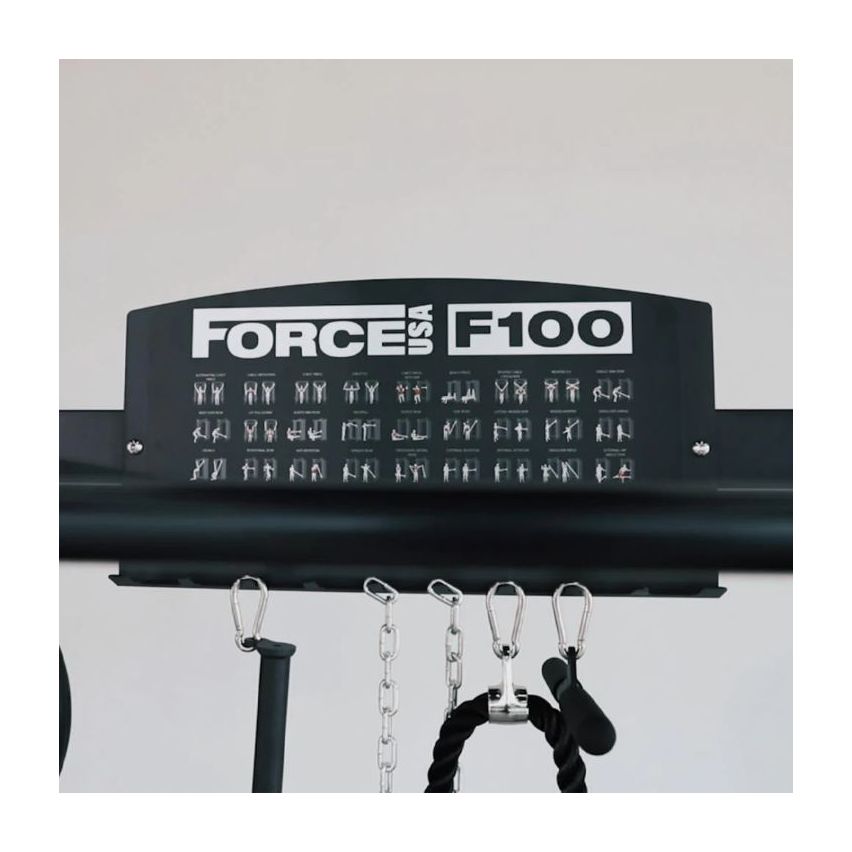 Garner Force USA F100 All-In-One Trainer Pin Loaded  (Includes 15kg Barbell)