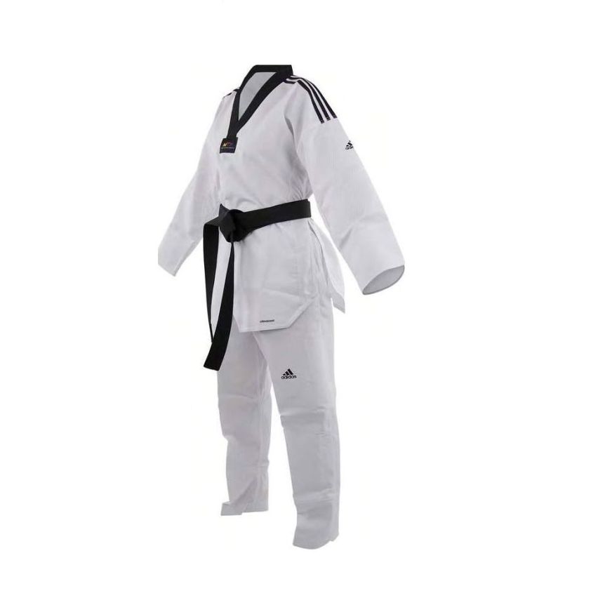 Adidas Adi Lady Dobok Taekwondo Uniform - White/Black