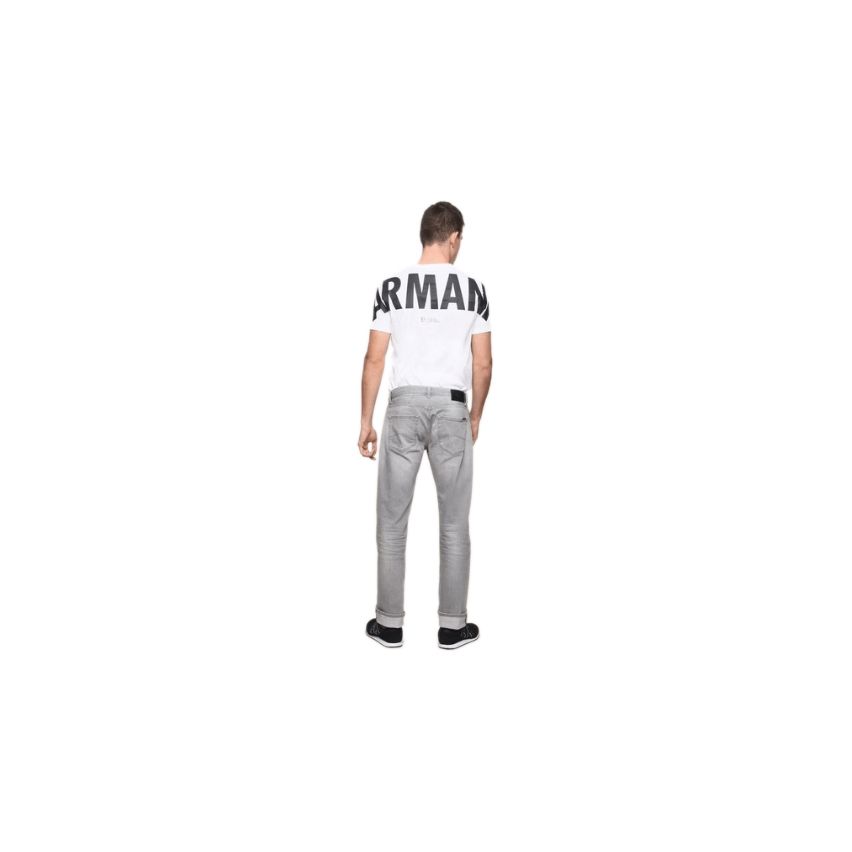 Armani Exchange Men's  Straight-leg Faded Grey Jeans , Size 32