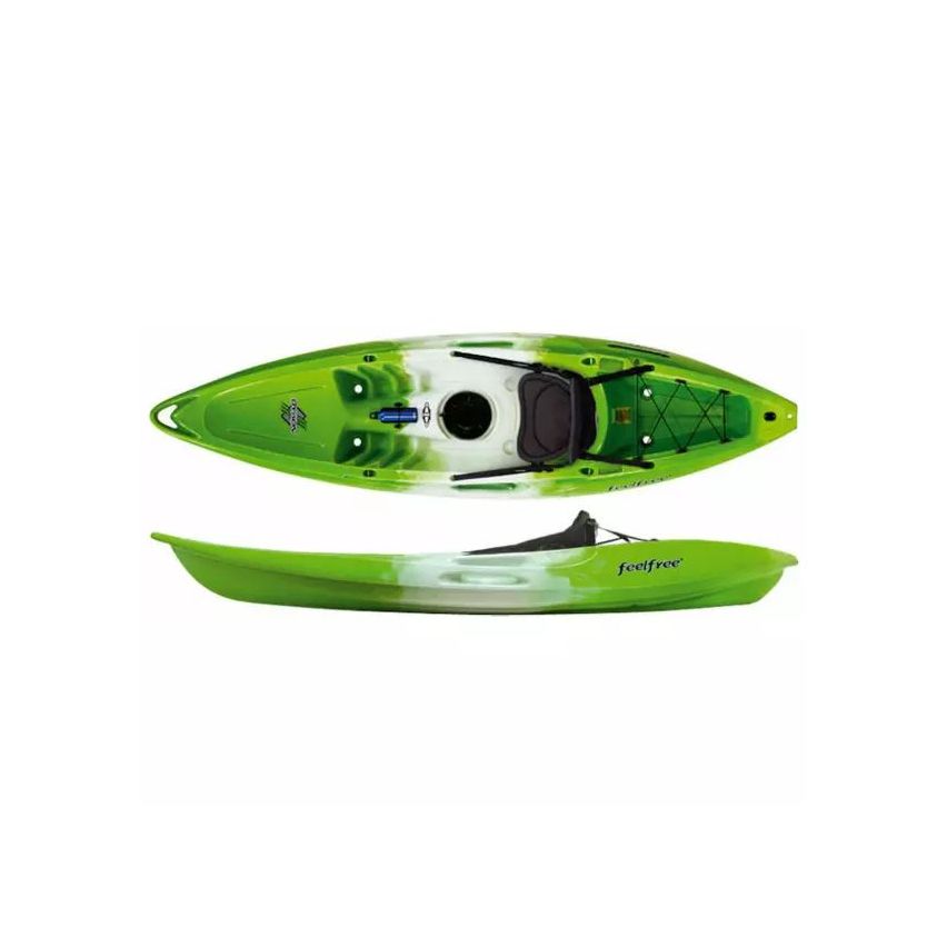 Feelfree Nomad Single Sit On Kayak With Wheel, Yellow/Light Green 