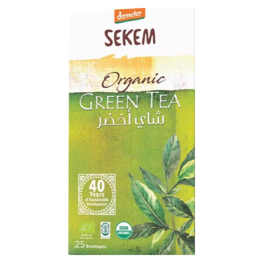 Sekem Organic Green Tea 25 Envelopes