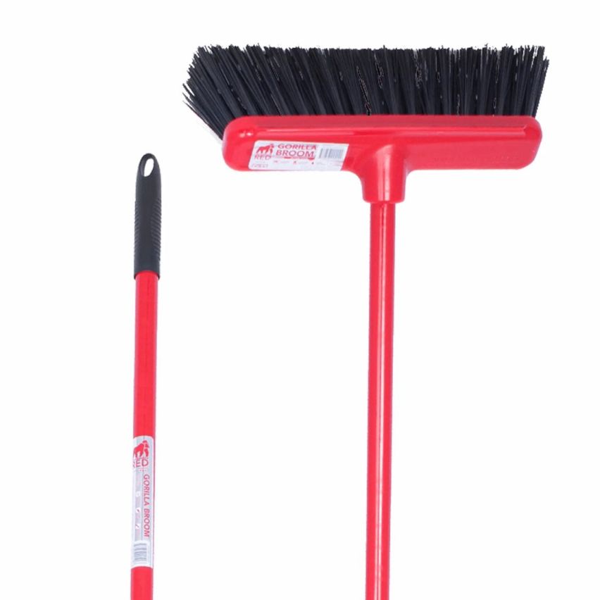 Red Gorilla - Gorilla Brooms - 30cm broom head and handle