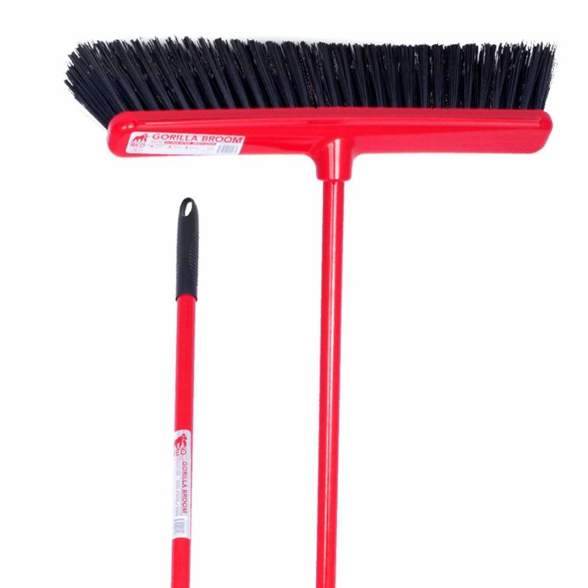Red Gorilla - Gorilla Brooms - 50cm Broom Head And Handle