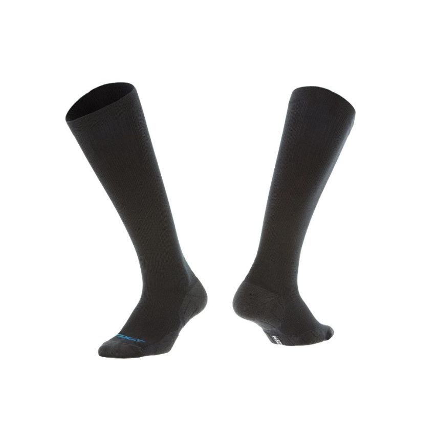 2XU Mens Compression 24/7 Sock Black