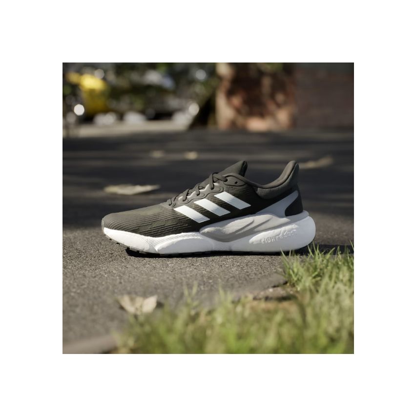 Adidas Mens Solarboost 5 M Shoes Black/ White  