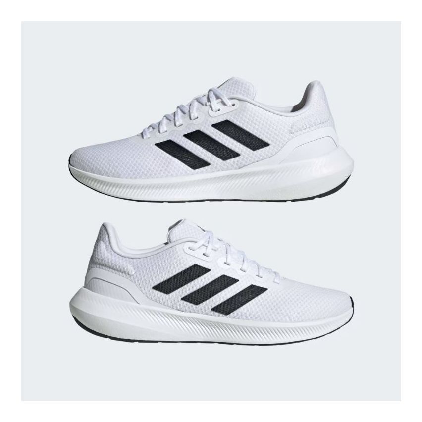 Adidas Mens Runfalcon 3.0 Shoes White/Black