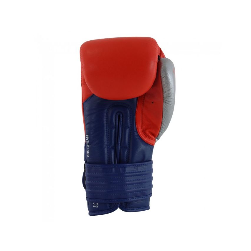 Adidas Hybrid 300 Boxing Glove - Red/Ink