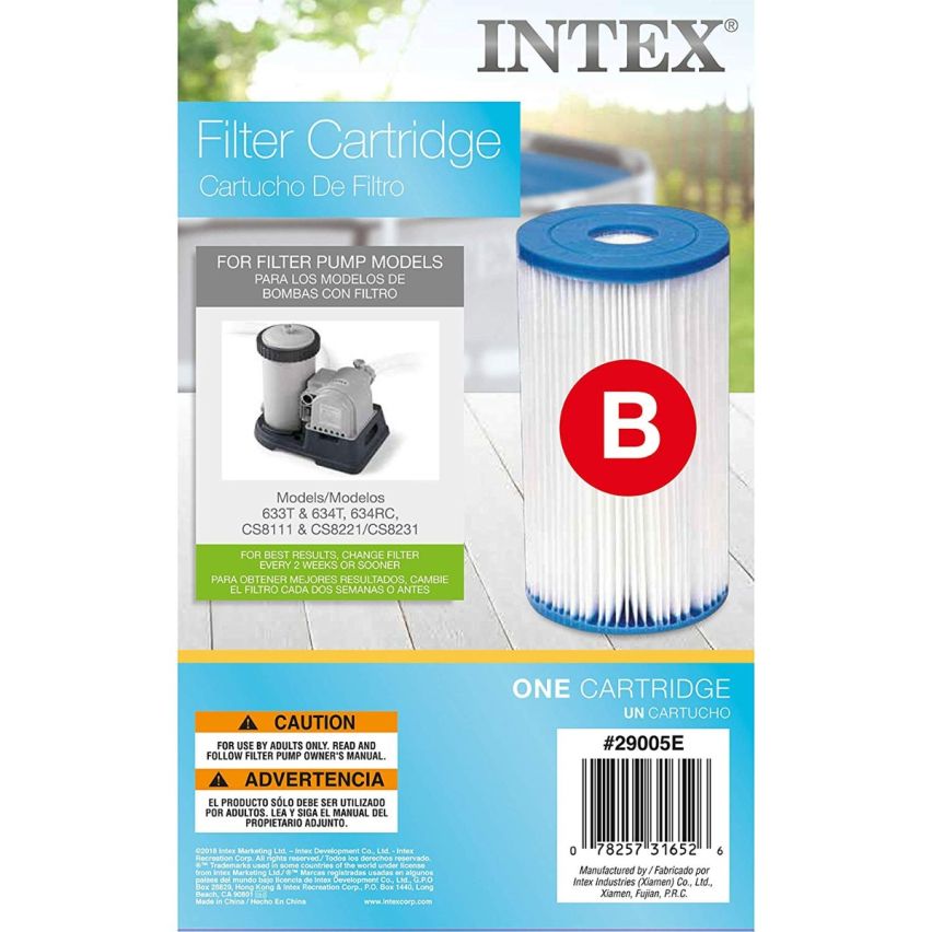Intex Type-B Filter Cartridge 