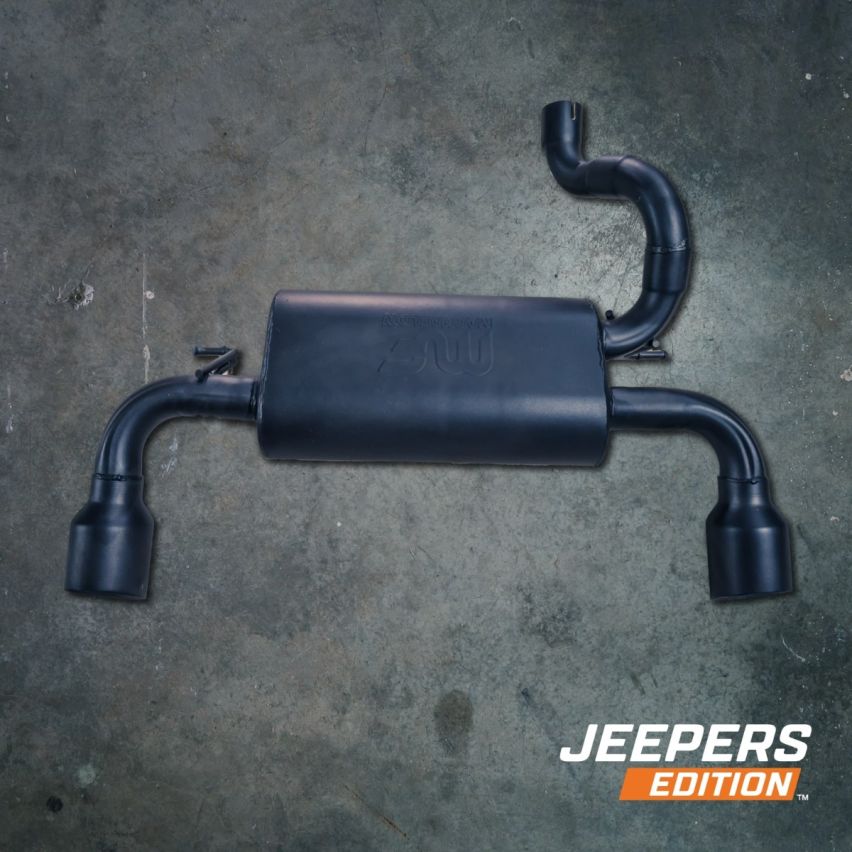 Jeepers Black Exhaust system for Jeep Wrangler JK