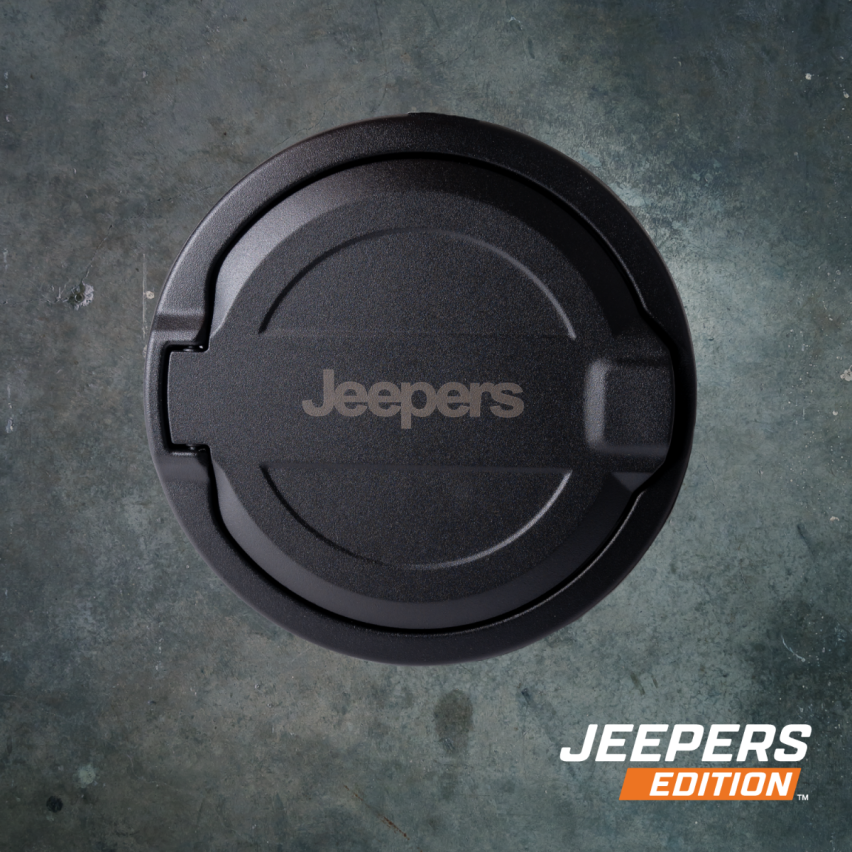 Jeepers Gas Cap for Jeep Wrangler JL with JEEPERS Logo