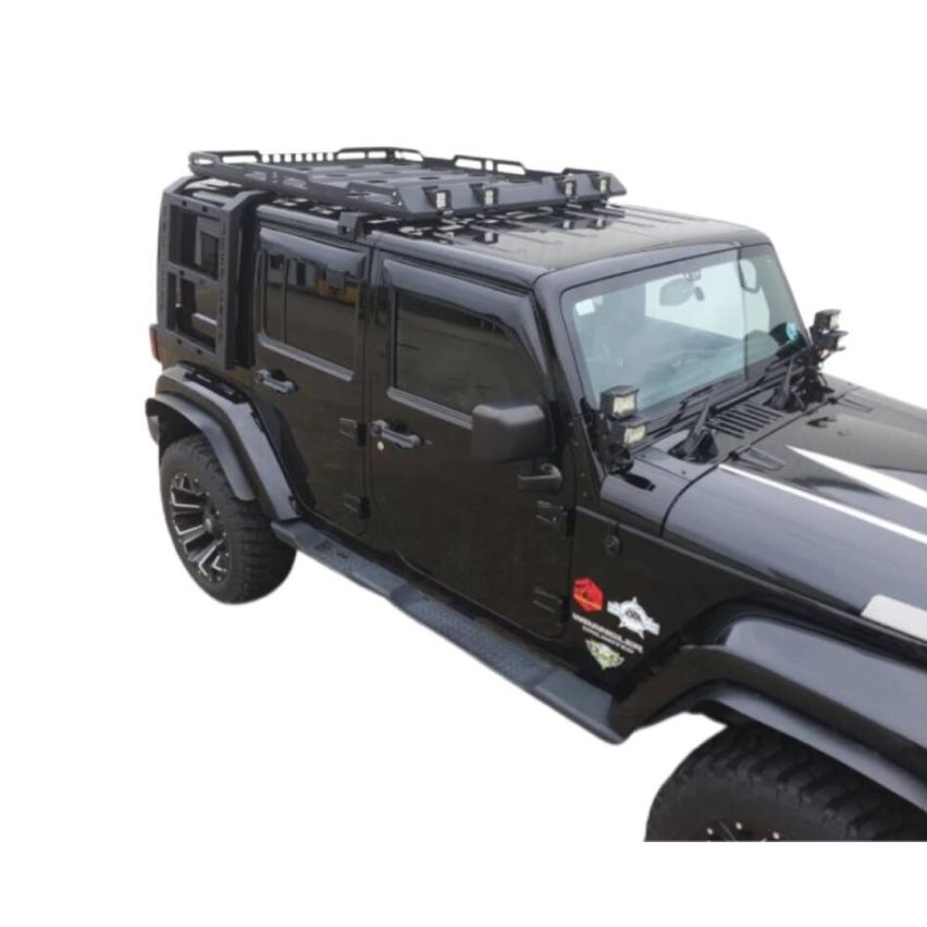 Jeepers Diamond Roof rack for jeep Wrangler JL with ladders Racksize:162*121cm