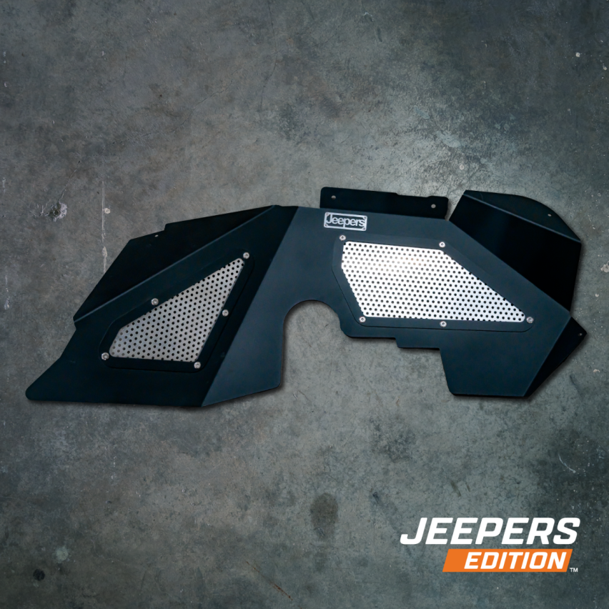 Jeepers Edition Front & Rear Inner Fenders For Jeep Wrangler JK